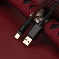 KBDfans Custom Keyboard KBDfans Dark Red Handmade Custom Mechanical Keyboard USB-C Cable -TechCore Sales Store 10 10bf641b ba95 403a 908f cd18467dcf33