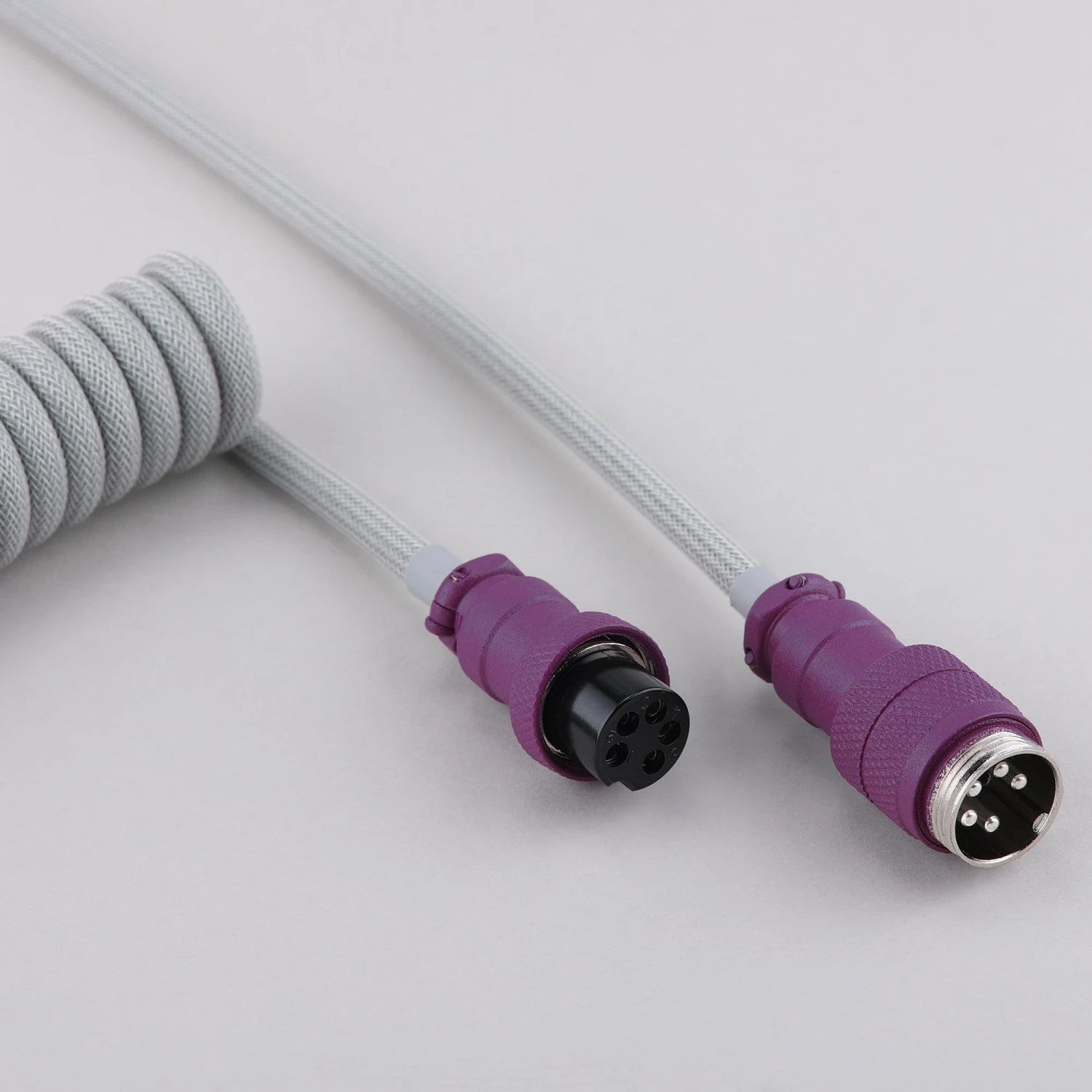 KBDfans Custom Keyboard KBDfans Light Gray Handmade Custom Mechanical Keyboard USB-C Cable 6 KBDfans Custom Keyboard KBDfans Light Gray Handmade Custom Mechanical Keyboard USB-C Cable - Image 6