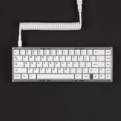 KBDfans Custom Keyboard KBDfans White HANDMADE CUSTOM MECHANICAL KEYBOARD USB-C CABLE -TechCore Sales Store 11 40877ce5 4343 462f ae1c 59f4ef07aa34