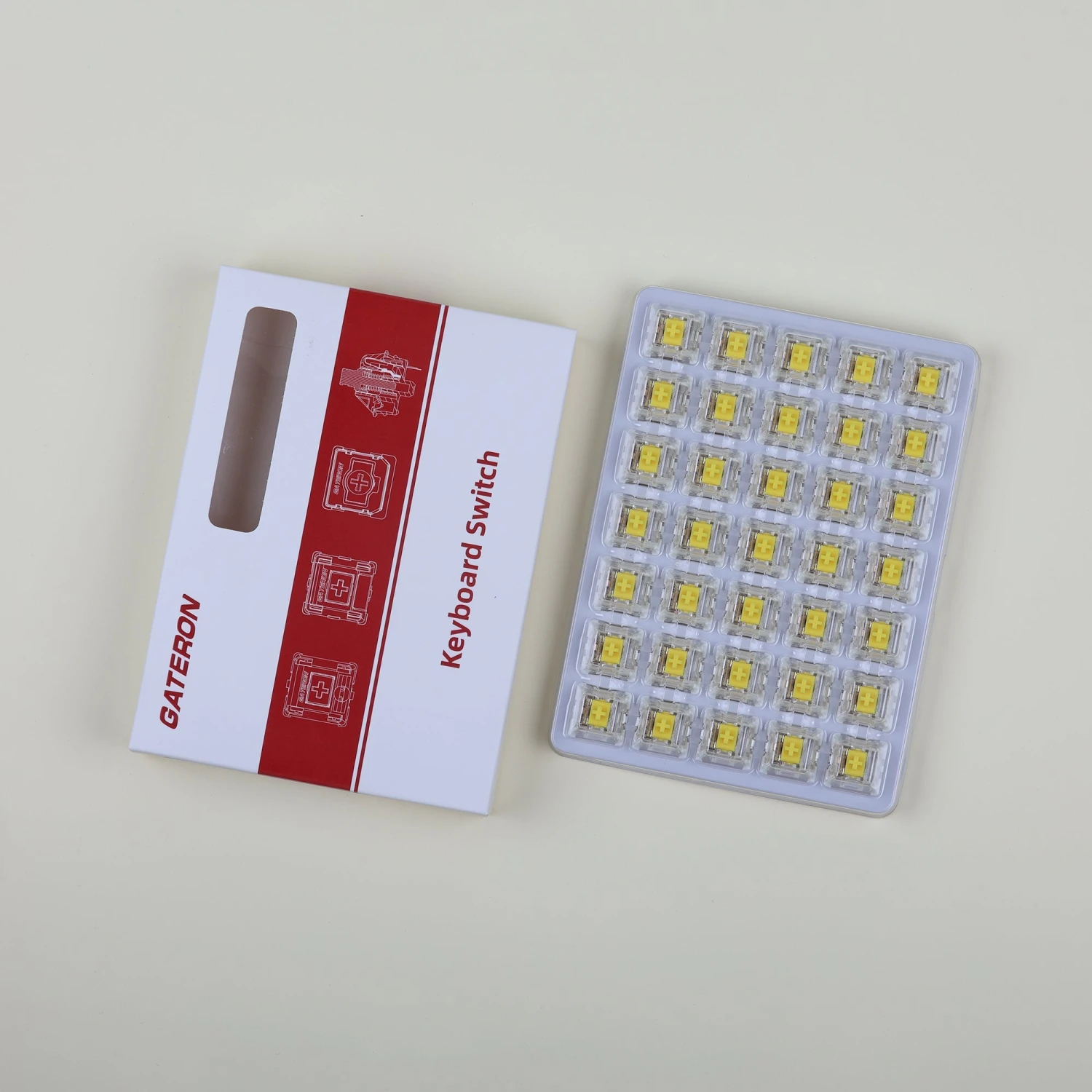 KBDfans Custom Keyboard Gateron Pro 2.0 Yellow Linear Switches 7 KBDfans Custom Keyboard Gateron Pro 2.0 Yellow Linear Switches - Image 7