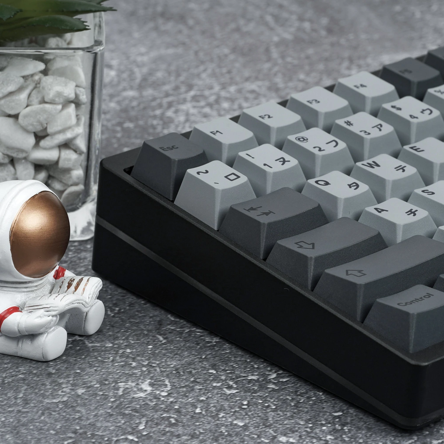 KBDfans Custom Keyboard Cherry Profile CEMENT GREY Japanese PBT DYE-SUB KEYCAPS SET 10 KBDfans Custom Keyboard Cherry Profile CEMENT GREY Japanese PBT DYE-SUB KEYCAPS SET - Image 10