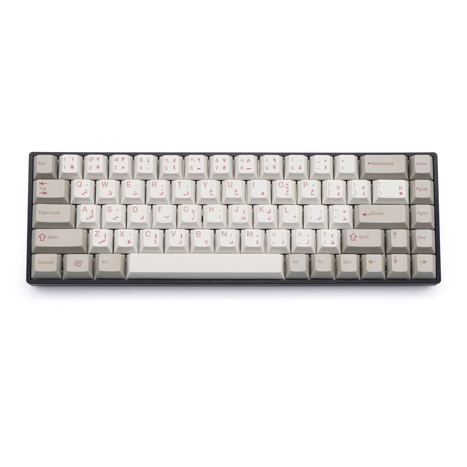 KBDfans Custom Keyboard ENJOYPBT Arabic Dye-sub Keycaps Set 6 KBDfans Custom Keyboard ENJOYPBT Arabic Dye-sub Keycaps Set - Image 6