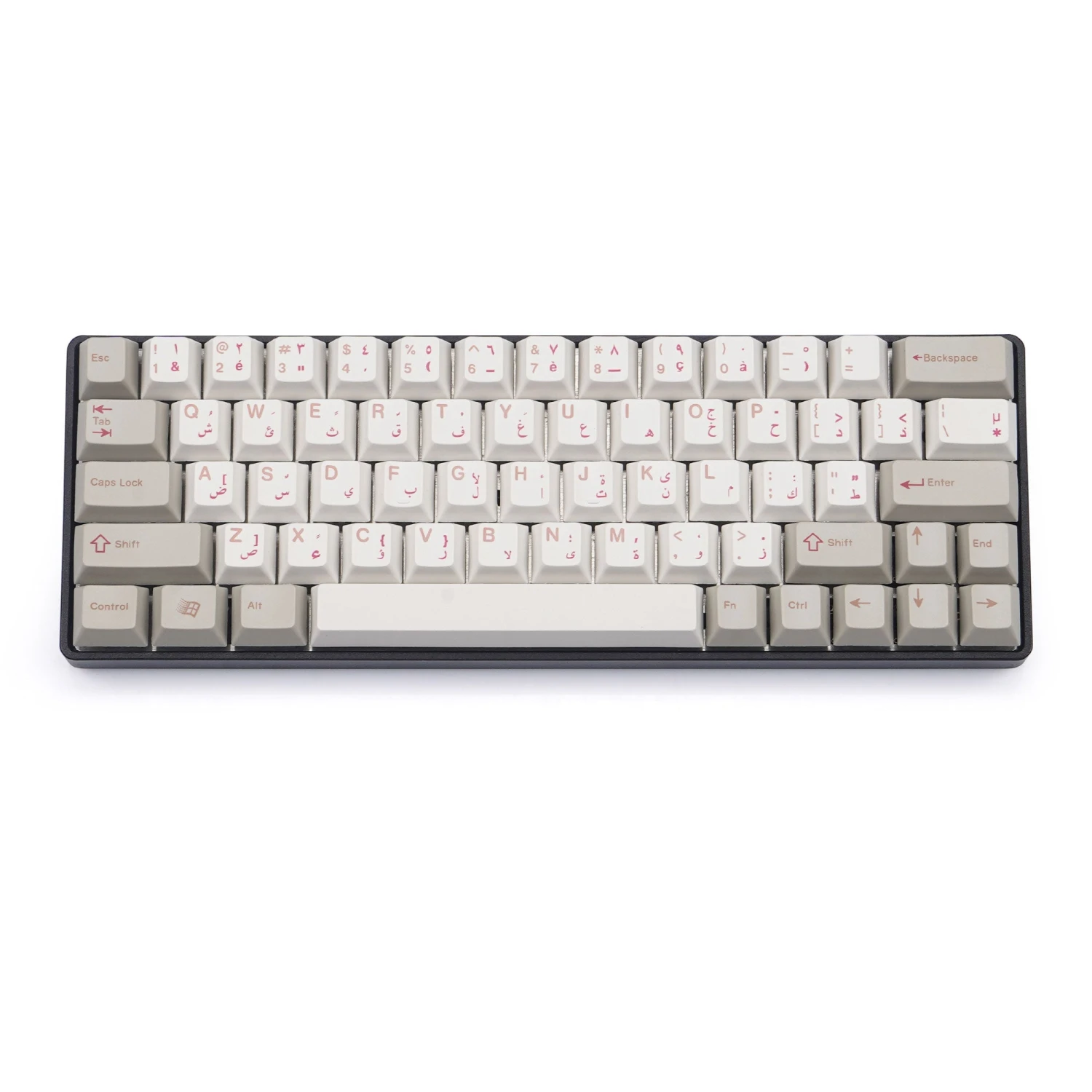 KBDfans Custom Keyboard ENJOYPBT Arabic Dye-sub Keycaps Set 7 KBDfans Custom Keyboard ENJOYPBT Arabic Dye-sub Keycaps Set - Image 7