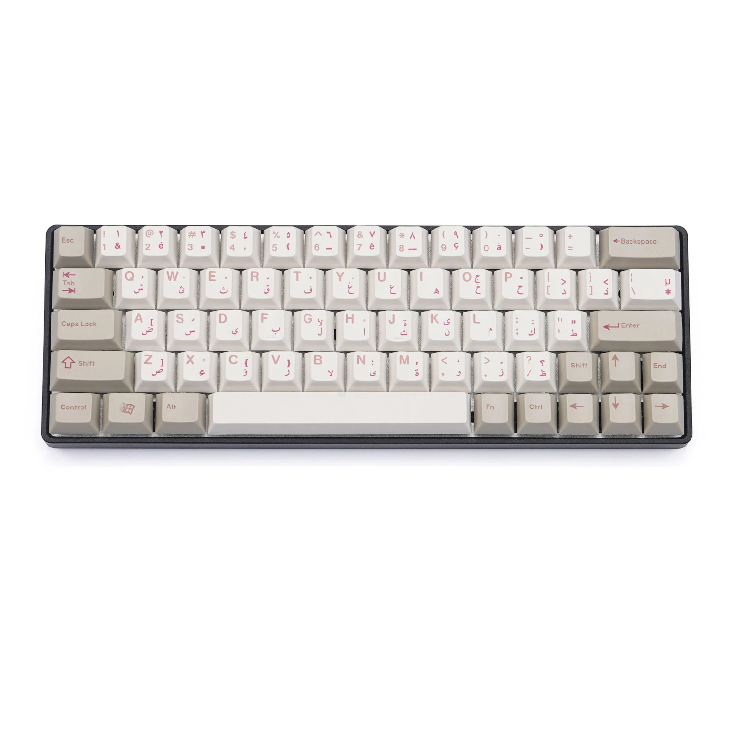 KBDfans Custom Keyboard ENJOYPBT Arabic Dye-sub Keycaps Set 8 KBDfans Custom Keyboard ENJOYPBT Arabic Dye-sub Keycaps Set - Image 8