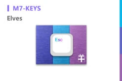 KBDfans Custom Keyboard In-Stock M7 Customized Module Splicing Artisan Keycaps -TechCore Sales Store 1717