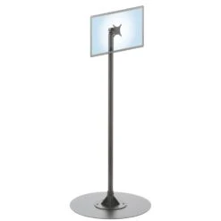Heavy Duty Monitor Floor Stand - Center Pole -TechCore Sales Store 192center mount floor stand pm90 top mount 1
