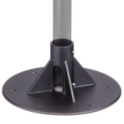 Monitor Pole Stand - Flange 14 Monitor Pole Stand - Flange -TechCore Sales Store 192flange pole mount black base stainless screws iso