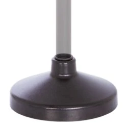 PM192-EZ3 Three Monitor Floor Stand 12 PM192-EZ3 Three Monitor Floor Stand -TechCore Sales Store 192flange with cover closeup ghosted pole 1 1