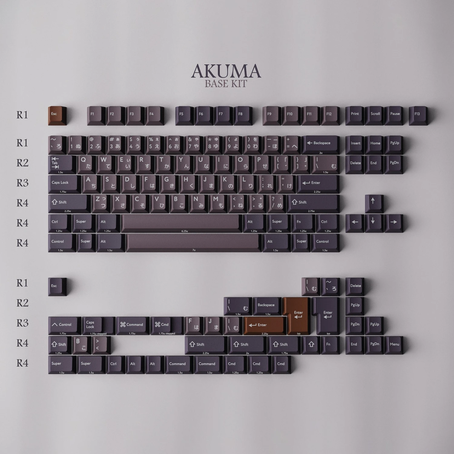 KBDfans Custom Keyboard PBTfans Akuma 1 KBDfans Custom Keyboard PBTfans Akuma