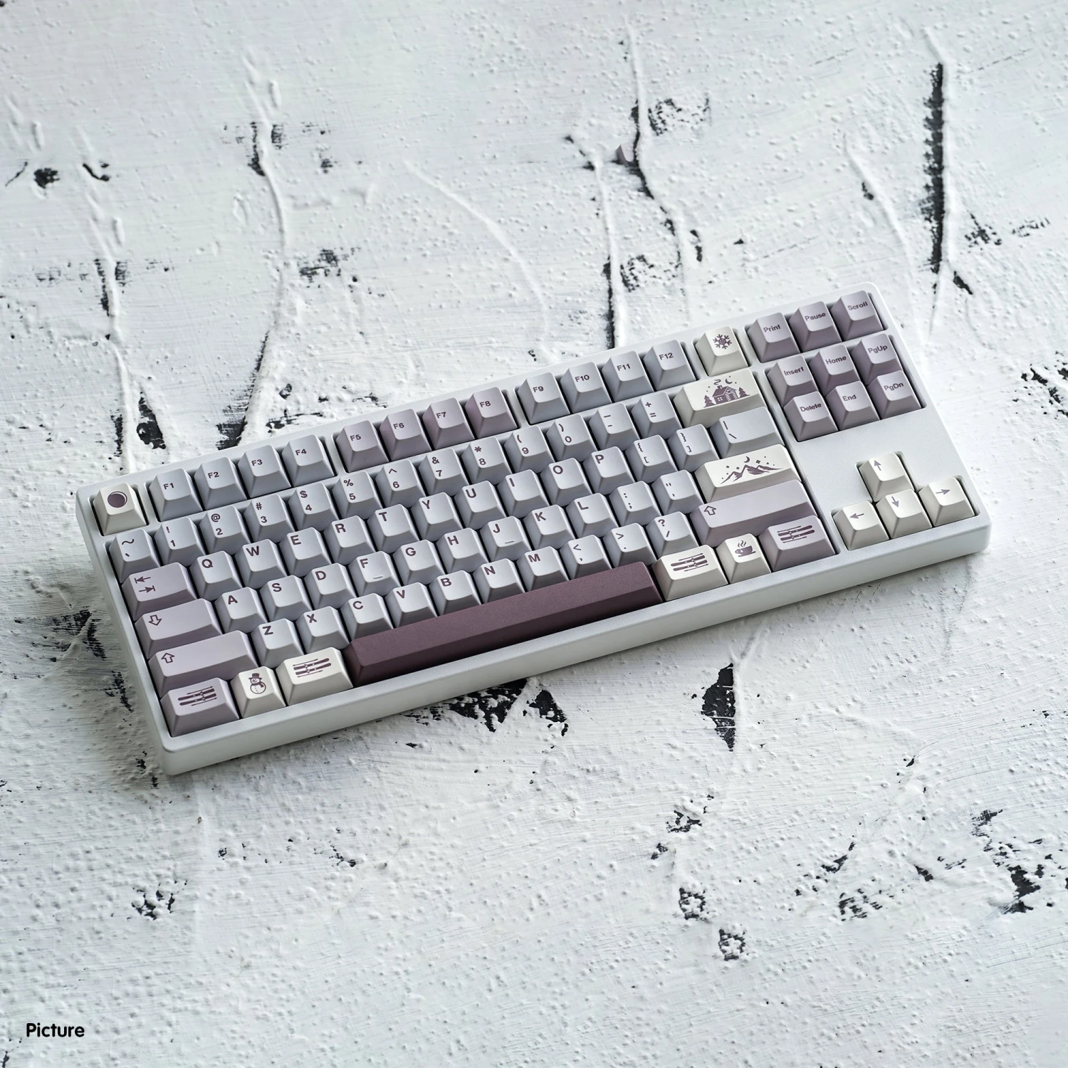 KBDfans Custom Keyboard EPBT Winter Breath 15 KBDfans Custom Keyboard EPBT Winter Breath - Image 15