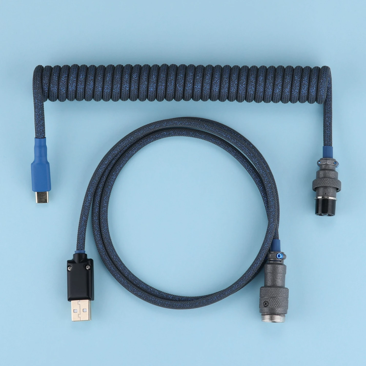 KBDfans Custom Keyboard KBDfans Galaxy Handmade Custom Mechanical Keyboard USB-C Cable 2 KBDfans Custom Keyboard KBDfans Galaxy Handmade Custom Mechanical Keyboard USB-C Cable - Image 2