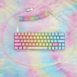 KBDfans Custom Keyboard KBDfans Colorful Handmade Custom Mechanical Keyboard USB-C Cable 18 KBDfans Custom Keyboard KBDfans Colorful Handmade Custom Mechanical Keyboard USB-C Cable -TechCore Sales Store 2000 10