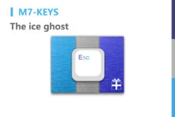 KBDfans Custom Keyboard In-Stock M7 Customized Module Splicing Artisan Keycaps -TechCore Sales Store 2121