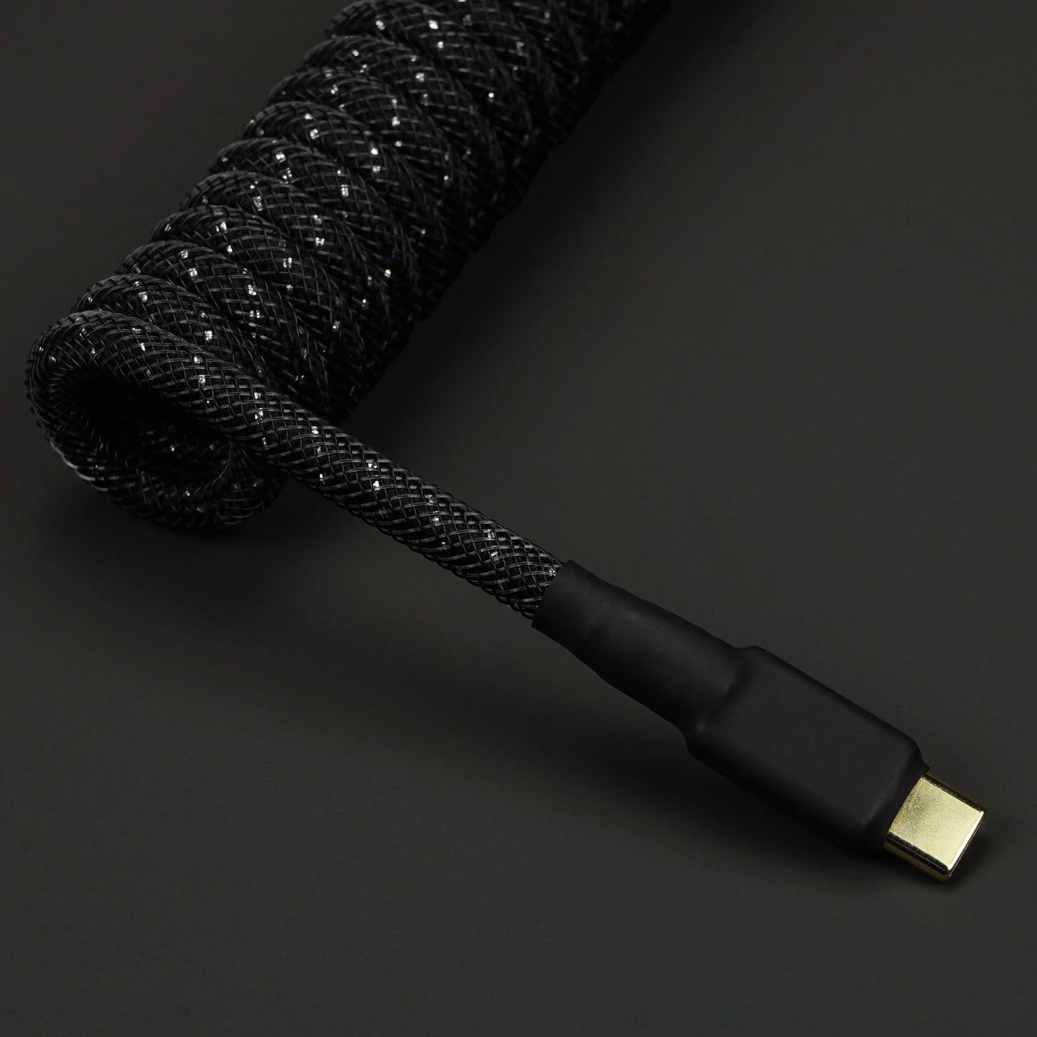 KBDfans Custom Keyboard KBDfans Black Handmade Custom Mechanical Keyboard USB-C Cable 6 KBDfans Custom Keyboard KBDfans Black Handmade Custom Mechanical Keyboard USB-C Cable - Image 6