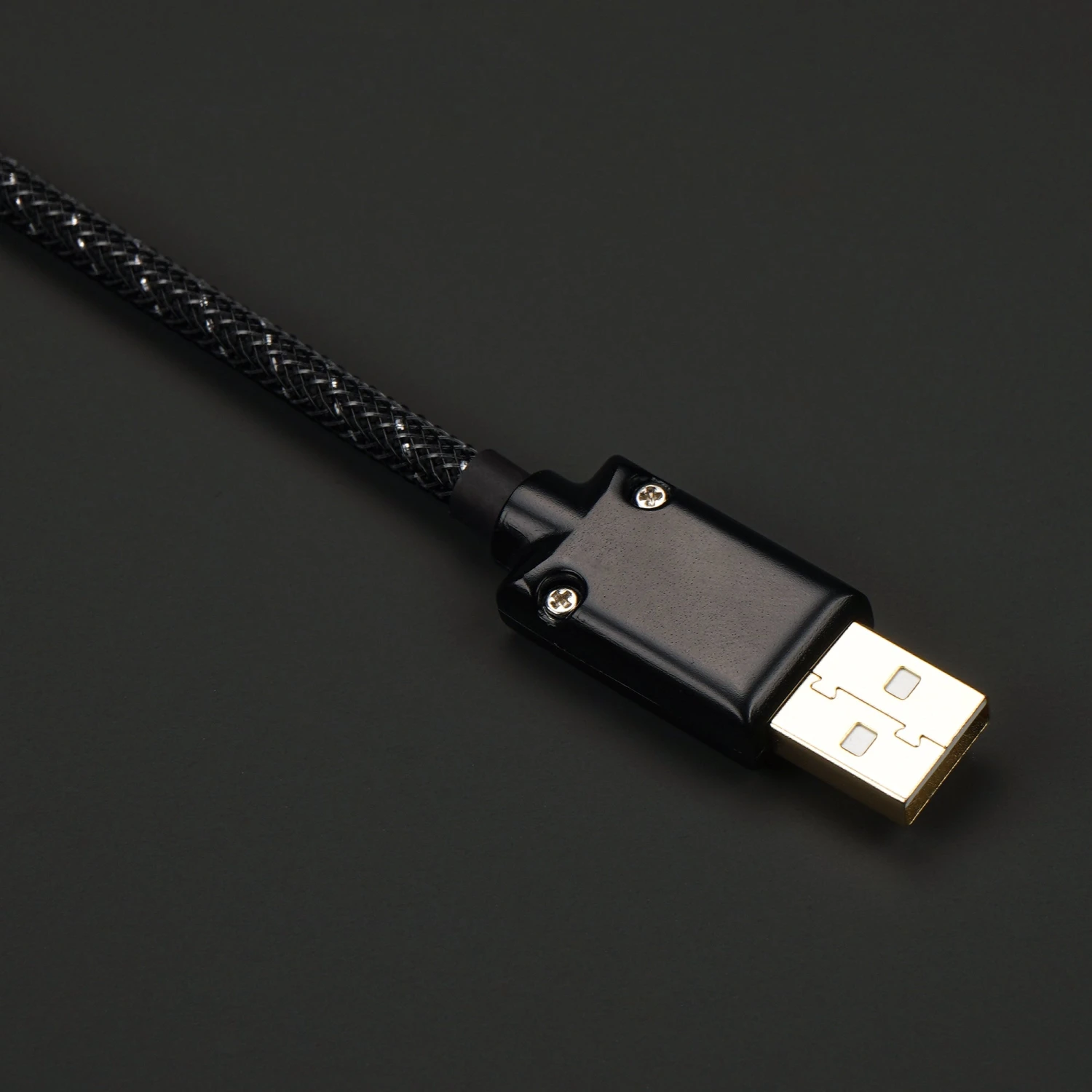KBDfans Custom Keyboard KBDfans Black Handmade Custom Mechanical Keyboard USB-C Cable 7 KBDfans Custom Keyboard KBDfans Black Handmade Custom Mechanical Keyboard USB-C Cable - Image 7