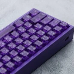 KBDfans Custom Keyboard Clear 2048 Purple Keycaps Set -TechCore Sales Store 24 f9f16179 c35b 4bb7 8e22 22fc55dada31