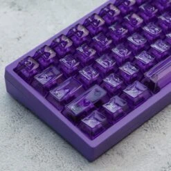 KBDfans Custom Keyboard Clear 2048 Purple Keycaps Set -TechCore Sales Store 25 4a594e26 86cc 47ec ad00 462756eb1f87