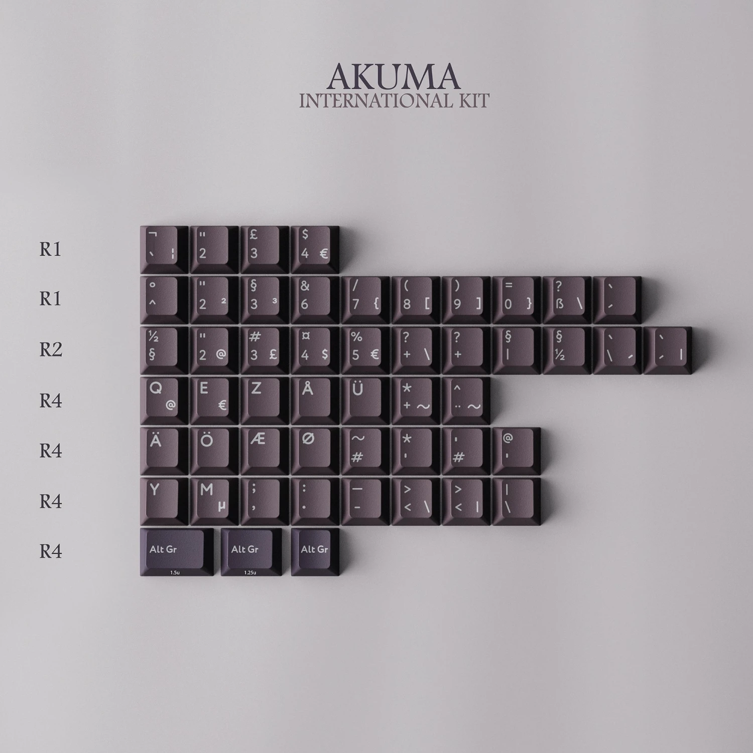 KBDfans Custom Keyboard PBTfans Akuma 2 KBDfans Custom Keyboard PBTfans Akuma - Image 2