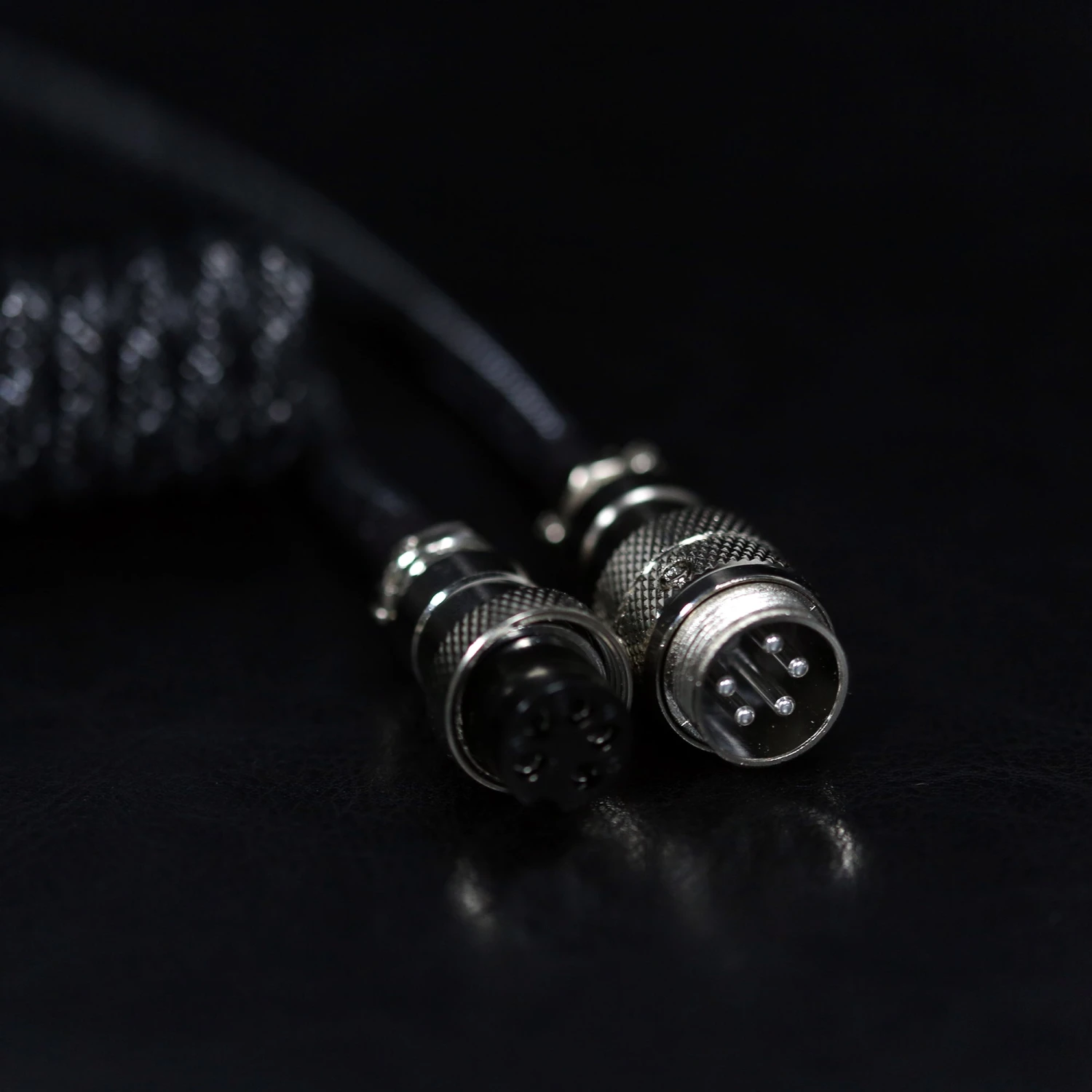 KBDfans Custom Keyboard KBDfans Black Handmade Custom Mechanical Keyboard USB-C Cable 9 KBDfans Custom Keyboard KBDfans Black Handmade Custom Mechanical Keyboard USB-C Cable - Image 9