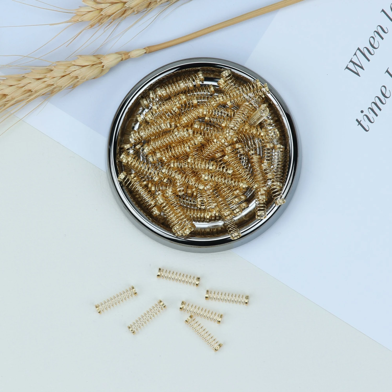 KBDfans Custom Keyboard KBDfans Dyboox Cherry MX Gold Plated Springs (110PCS) 2 KBDfans Custom Keyboard KBDfans Dyboox Cherry MX Gold Plated Springs (110PCS) - Image 2