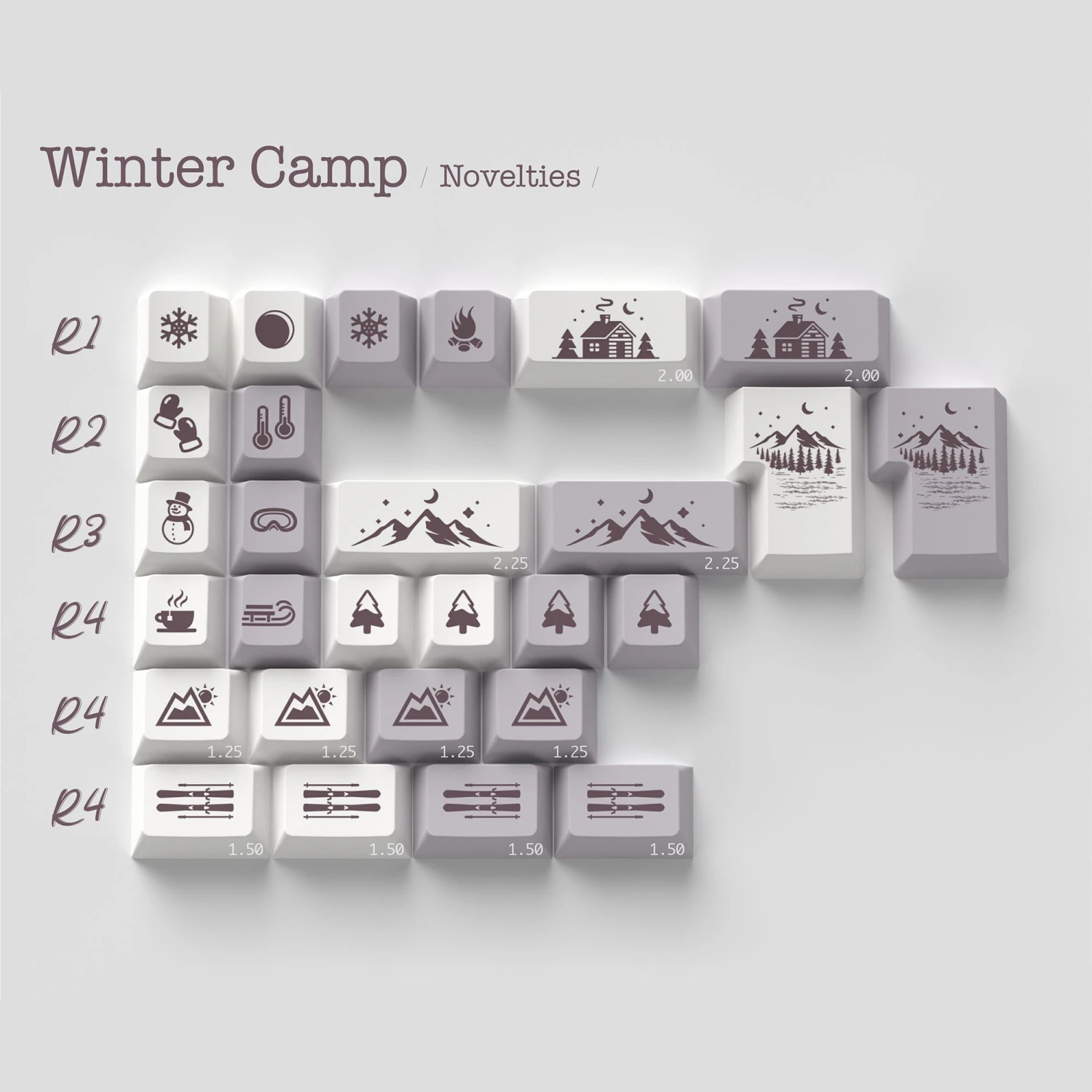 KBDfans Custom Keyboard EPBT Winter Breath 2 KBDfans Custom Keyboard EPBT Winter Breath - Image 2