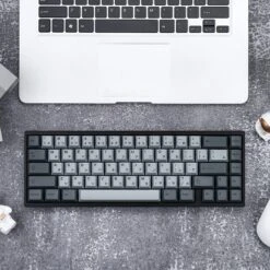 KBDfans Custom Keyboard Cherry Profile CEMENT GREY Japanese PBT DYE-SUB KEYCAPS SET 18 KBDfans Custom Keyboard Cherry Profile CEMENT GREY Japanese PBT DYE-SUB KEYCAPS SET -TechCore Sales Store 3 03117827 11eb 4979 af60 e72490034650