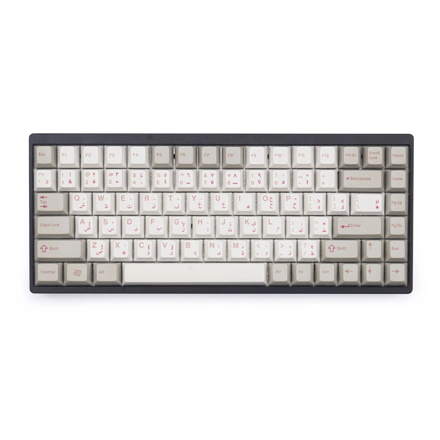 KBDfans Custom Keyboard ENJOYPBT Arabic Dye-sub Keycaps Set 4 KBDfans Custom Keyboard ENJOYPBT Arabic Dye-sub Keycaps Set - Image 4