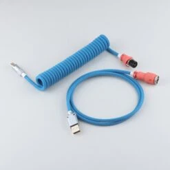 KBDfans Custom Keyboard KBDfans Deep Blue Handmade Custom Mechanical Keyboard USB-C Cable -TechCore Sales Store 3 87fe86d0 ef80 4526 af95 dff57684fbb9