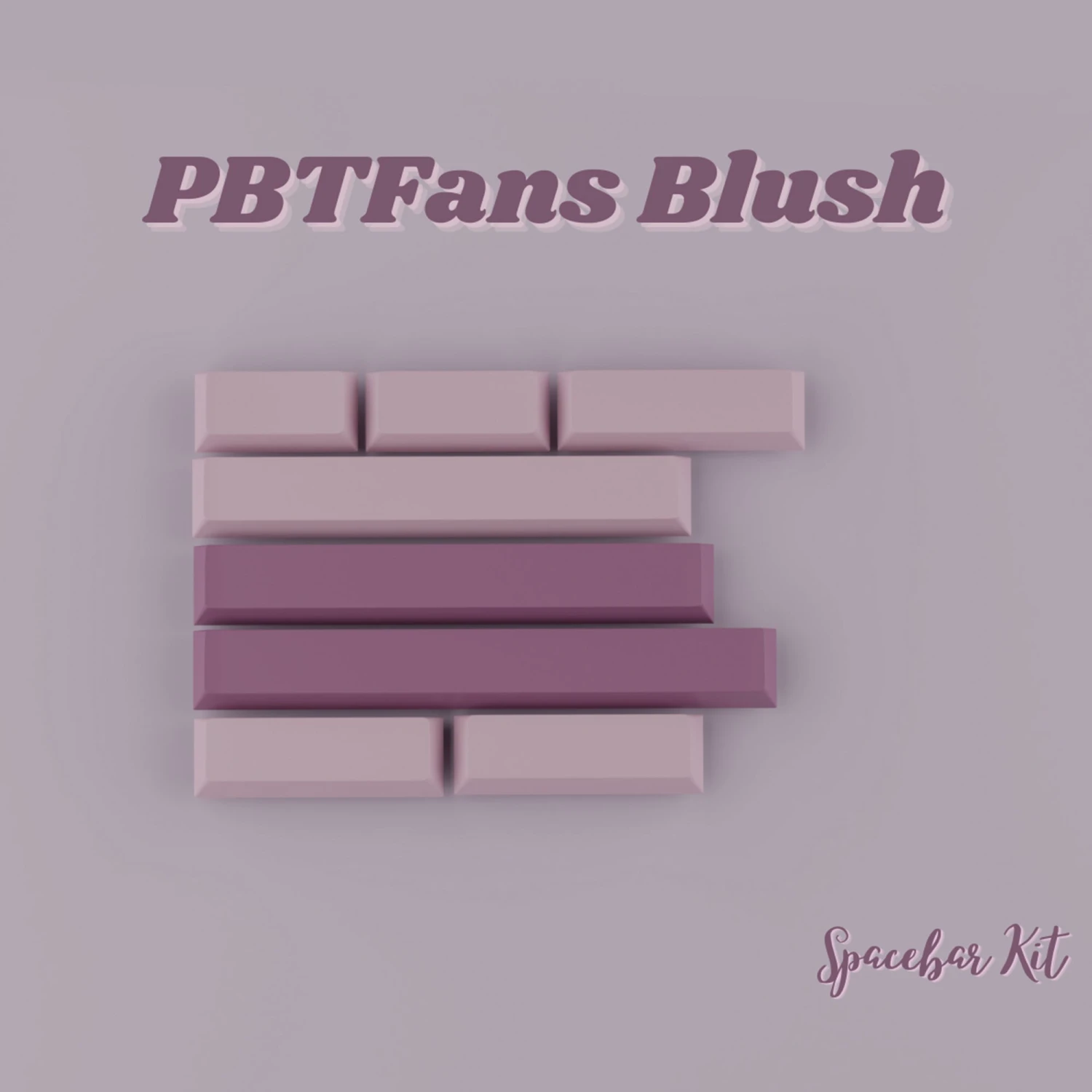 KBDfans Custom Keyboard PBTFans Blush 4 KBDfans Custom Keyboard PBTFans Blush - Image 4