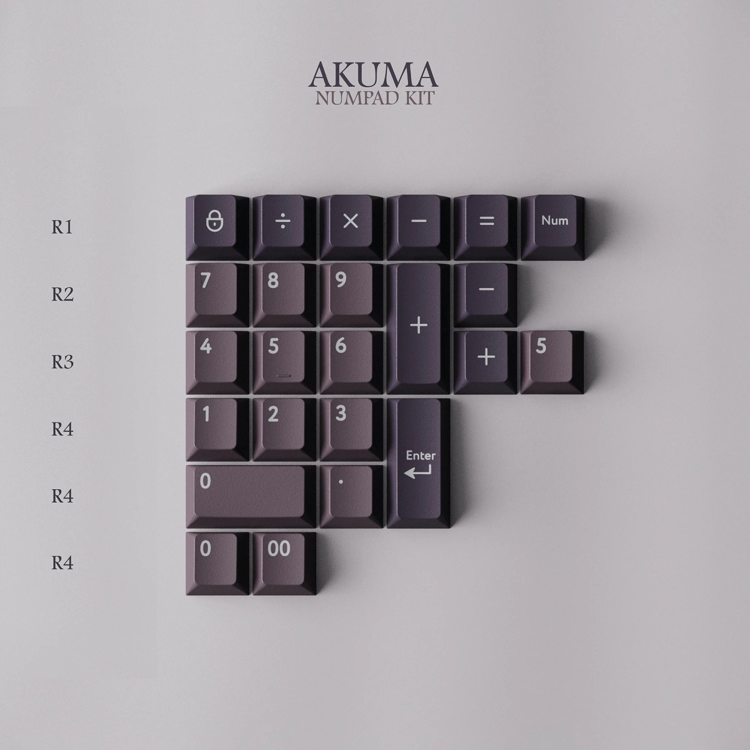 KBDfans Custom Keyboard PBTfans Akuma 4 KBDfans Custom Keyboard PBTfans Akuma - Image 4
