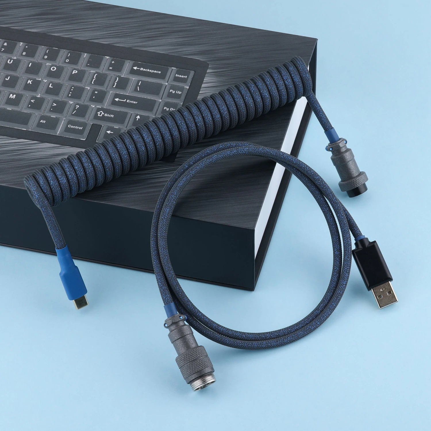 KBDfans Custom Keyboard KBDfans Galaxy Handmade Custom Mechanical Keyboard USB-C Cable 6 KBDfans Custom Keyboard KBDfans Galaxy Handmade Custom Mechanical Keyboard USB-C Cable - Image 6