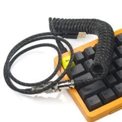 KBDfans Custom Keyboard KBDfans Black Handmade Custom Mechanical Keyboard USB-C Cable 25 KBDfans Custom Keyboard KBDfans Black Handmade Custom Mechanical Keyboard USB-C Cable -TechCore Sales Store 6 91c672ff 7742 4bca 9a1e c48a93e8061d