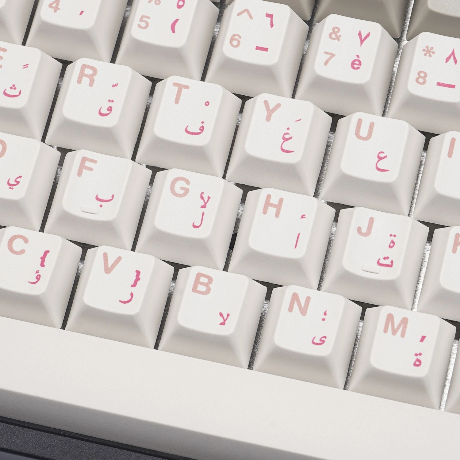 KBDfans Custom Keyboard ENJOYPBT Arabic Dye-sub Keycaps Set 10 KBDfans Custom Keyboard ENJOYPBT Arabic Dye-sub Keycaps Set - Image 10