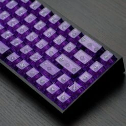 KBDfans Custom Keyboard Clear 2048 Purple Keycaps Set -TechCore Sales Store 7 a7148aaa b61a 4524 b8a2 958cdd591475