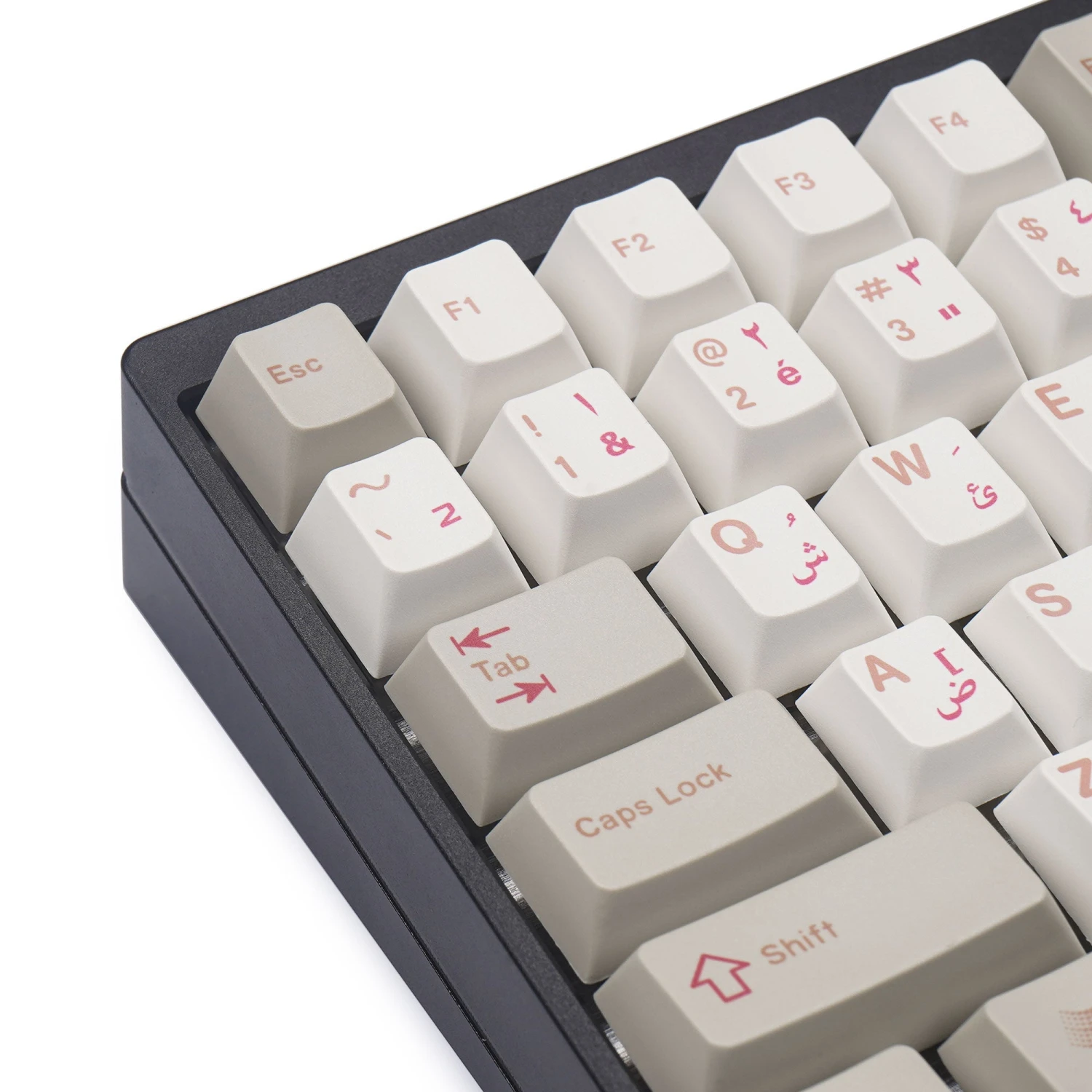 KBDfans Custom Keyboard ENJOYPBT Arabic Dye-sub Keycaps Set 12 KBDfans Custom Keyboard ENJOYPBT Arabic Dye-sub Keycaps Set - Image 12
