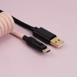 KBDfans Custom Keyboard KBDfans Pink&Black Handmade Custom Mechanical Keyboard USB-C Cable 14 KBDfans Custom Keyboard KBDfans Pink&Black Handmade Custom Mechanical Keyboard USB-C Cable -TechCore Sales Store 9 7efcbfc5 453f 4c83 964e 6d202c916f45