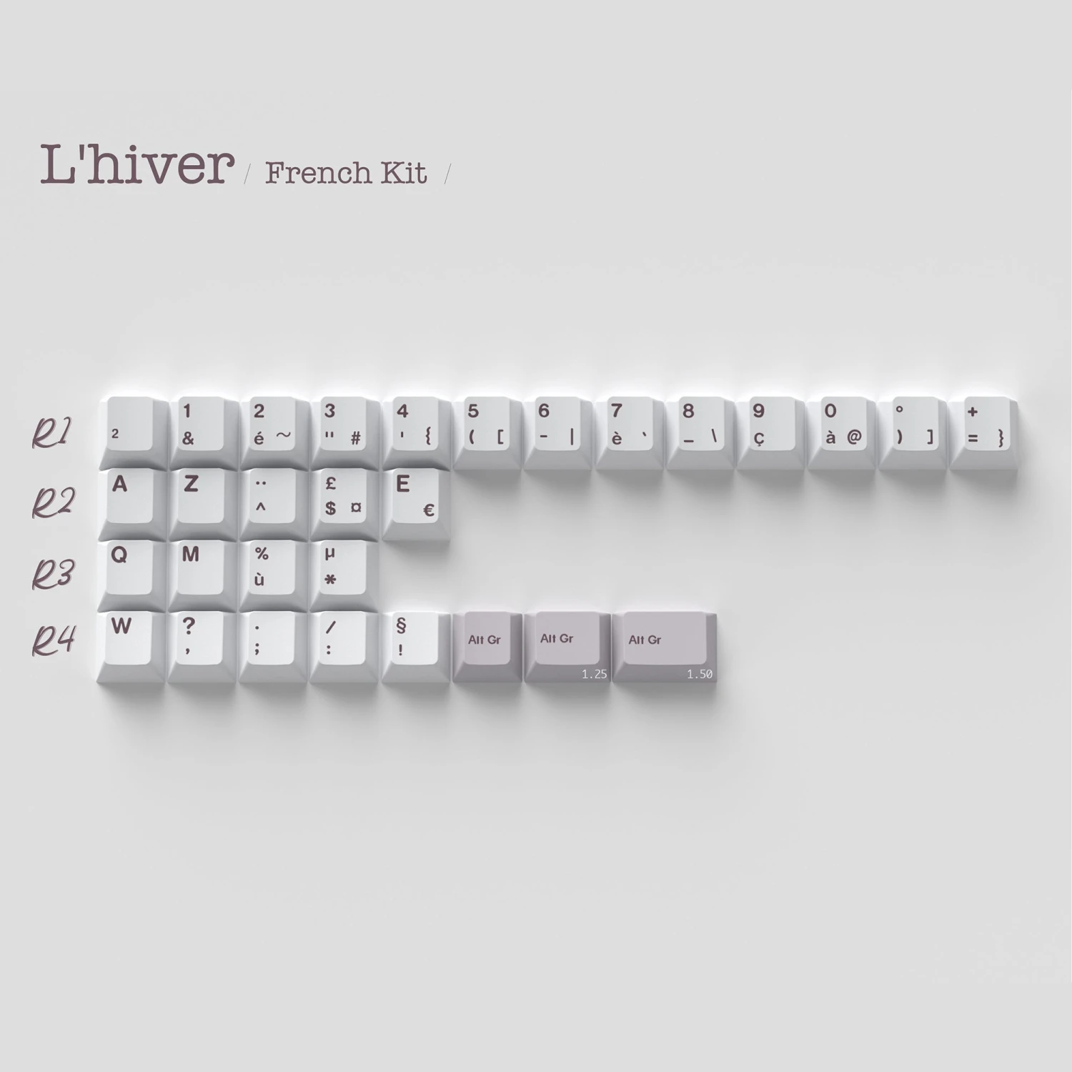 KBDfans Custom Keyboard EPBT Winter Breath 9 KBDfans Custom Keyboard EPBT Winter Breath - Image 9