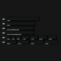 KBDfans Custom Keyboard EPBT BoW Cyrillic -TechCore Sales Store Accent Spacebars