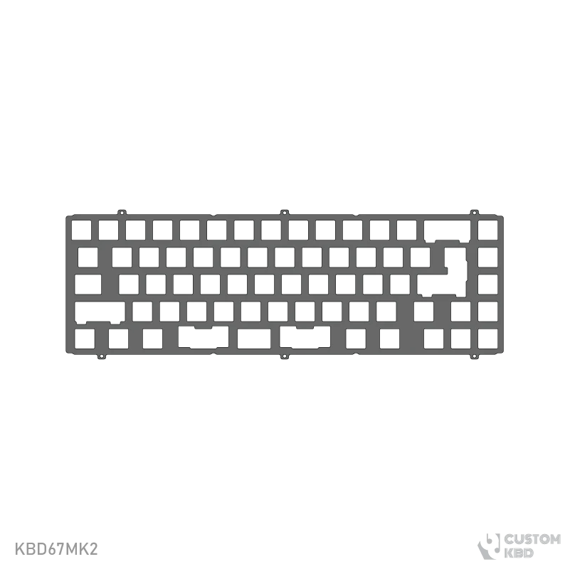KBD67MK2 POM Plate 1 KBD67MK2 POM Plate