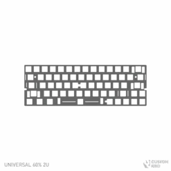 Universal 60% 2U POM Plate