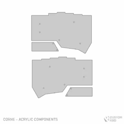 Corne - Acrylic Components