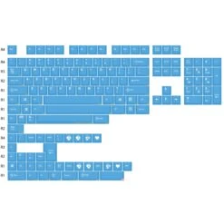 KBDfans Custom Keyboard ENJOYPBT BLUE ABS DOUBLESHOT MECHANICAL KEYBOARD KEYCAPS SET -TechCore Sales Store DP1242 345e77a4 3ee3 4d17 b46a 357c22e214fa