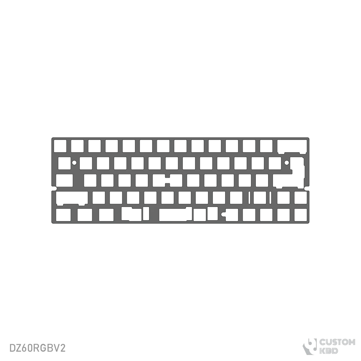 DZ60RGBV2 POM Plate 1 DZ60RGBV2 POM Plate