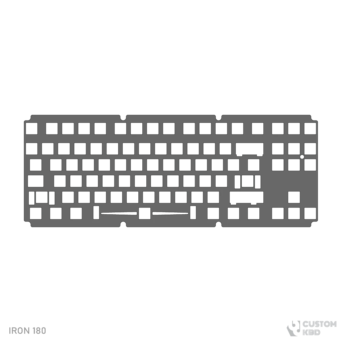 IRON180 Tsangan POM Plate 1 IRON180 Tsangan POM Plate