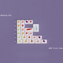 KBDfans Custom Keyboard EPBT Fruit Chew -TechCore Sales Store NOVELTIES NOTED