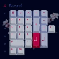KBDfans Custom Keyboard PBTFans Soul Blossom 10 KBDfans Custom Keyboard PBTFans Soul Blossom -TechCore Sales Store Numpad 762ce2bc 08d2 4e7a 8d5f 07cd9cfe082e