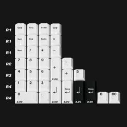 KBDfans Custom Keyboard EPBT BoW Cyrillic -TechCore Sales Store Numpad f6c086d8 1b68 42d6 8cc5 9a26f90cd398