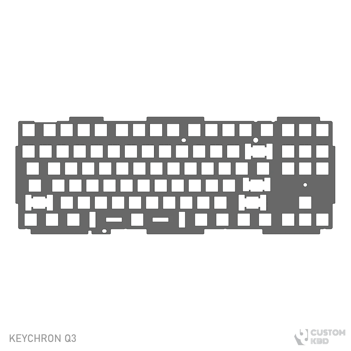 Keychron Q3 POM Plate 1 Keychron Q3 POM Plate
