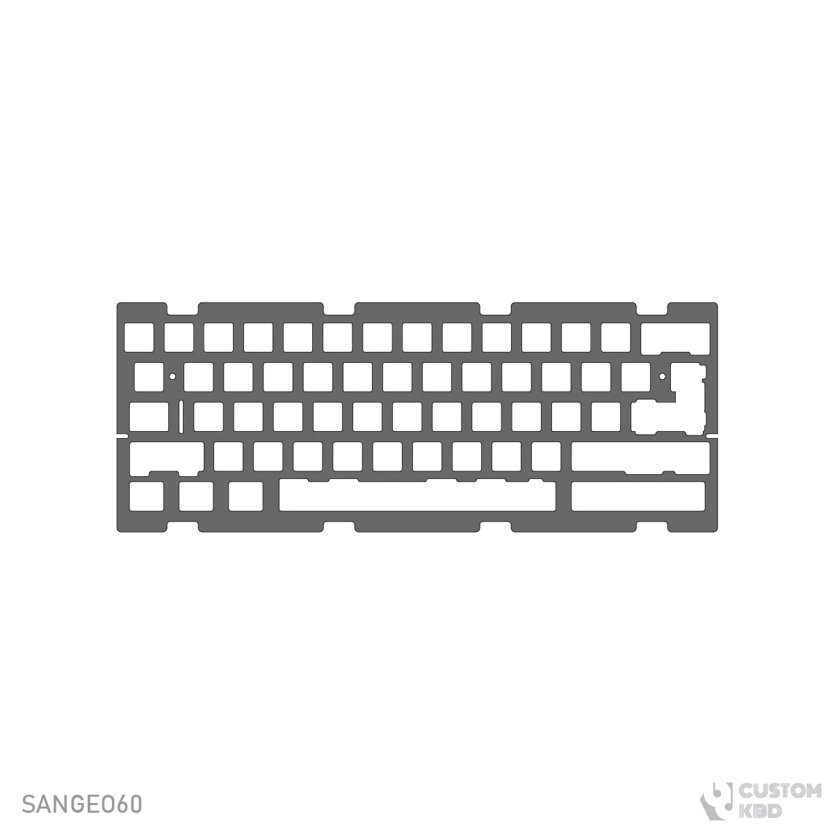 Sangeo60 POM Plate 1 Sangeo60 POM Plate