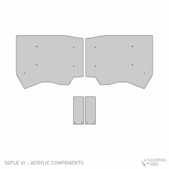 Sofle V1 - Acrylic Components